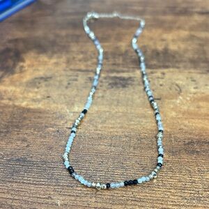 Kendra Scott Britt Black, White, and Gold Choker